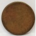 GERMANY 1949 . TEN 10 PFENNIG . ERROR . BLANK PLANCHET
